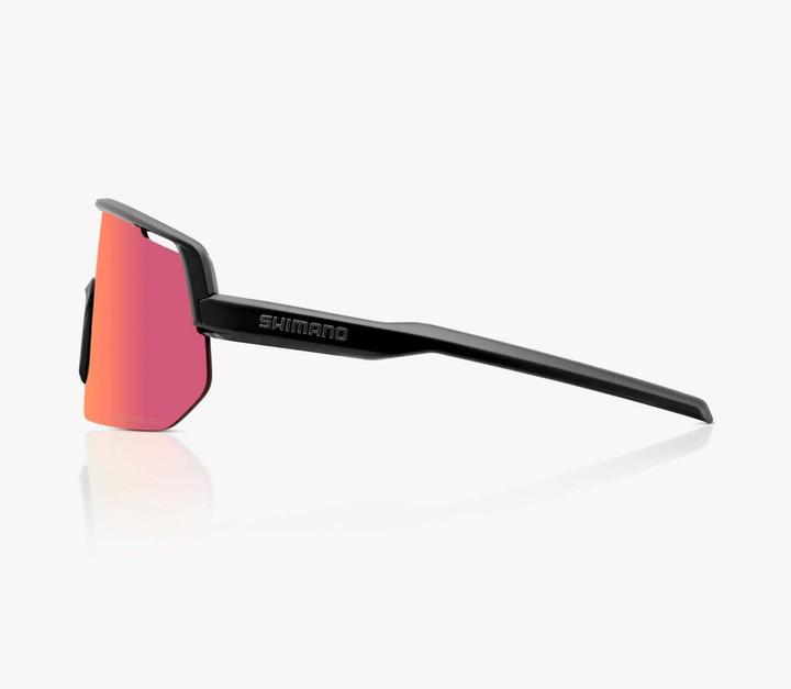 Actual product image Shimano Unisex glasses Technium L-RD (Mat Black, ridescape rd)