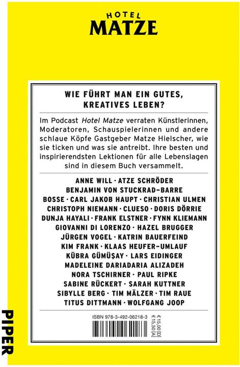 Produktbild Die Schule meines Lebens (Deutsch, Matze Hielscher, 2020)