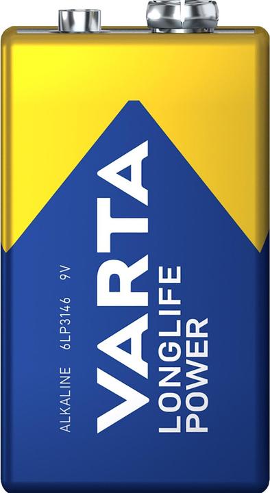 Actual product image Varta LONGLIFE Power (1 pcs., 9V Block, 580 mAh)