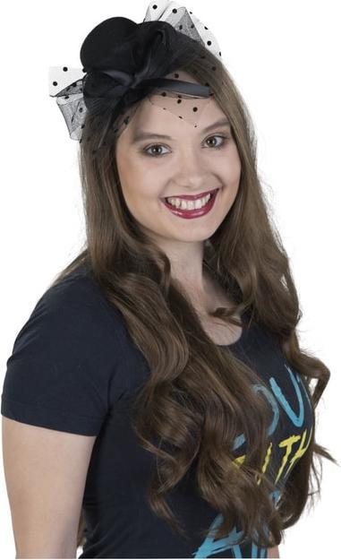 Actual product image MICA Festival Mini hat - with clips - black