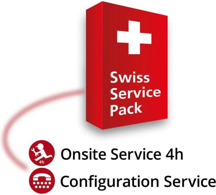 Actual product image Zyxel Warranty Swiss Service Pack 4h Onsite, CHF 3000-6999 2 years
