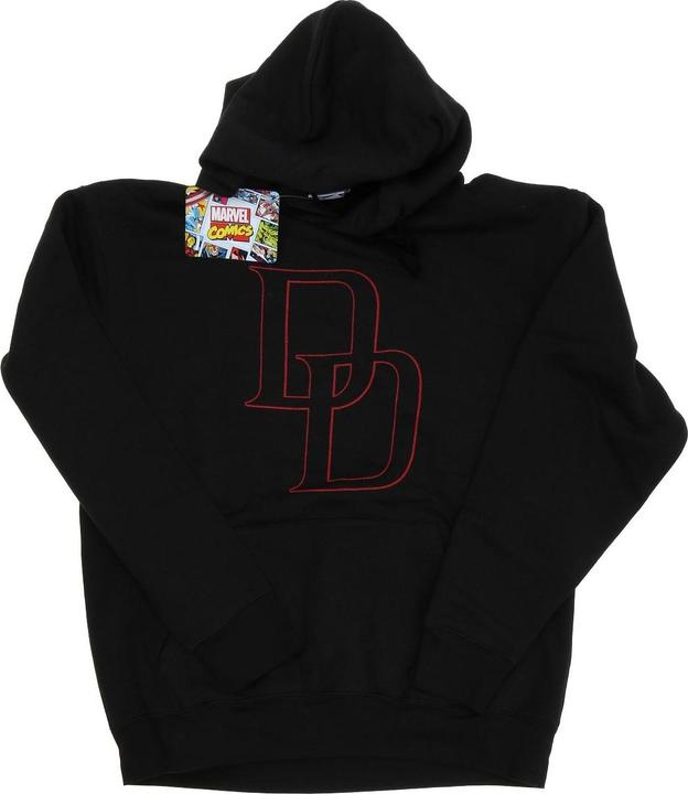 Actual product image Mens Daredevil Logo Outline Hoodie (S)