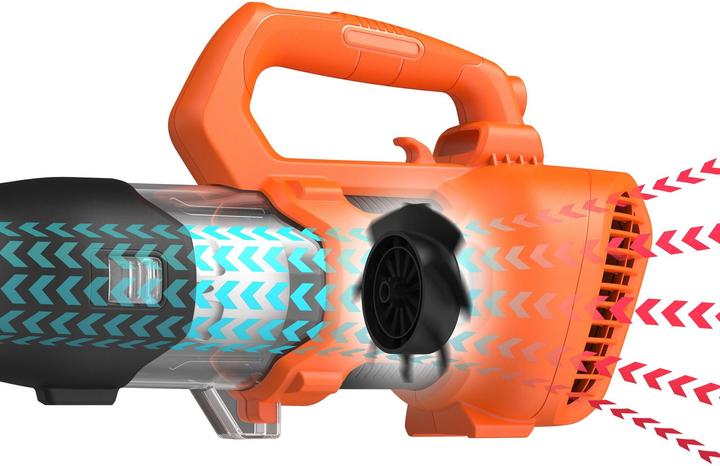 Actual product image Black & Decker BCBL200BXJ (Rechargeable battery operated, Leaf blower)