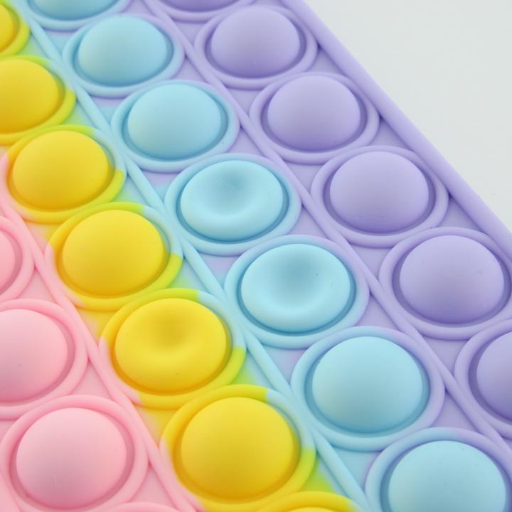 Immagine prodotto PhoneLook Manica in silicone bolle antistress arcobaleno (Apple iPhone 7 Plus)