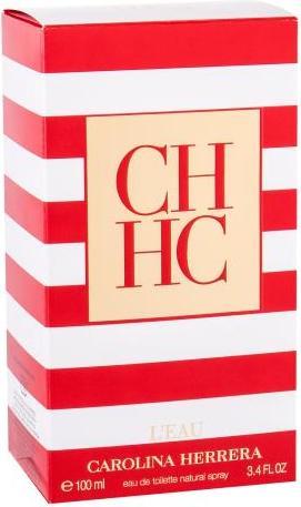 Actual product image Carolina Herrera CH L'Eau Eau De Toilette Spray (Eau de toilette, 100 ml)