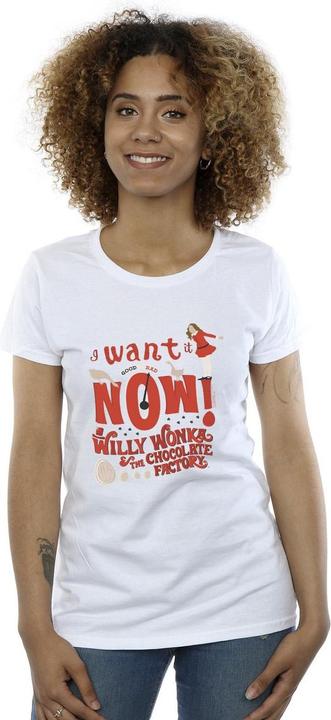 Produktbild Willy Wonka & the Chocolate Factory Verruca Salt I Want It Now TShirt (M)