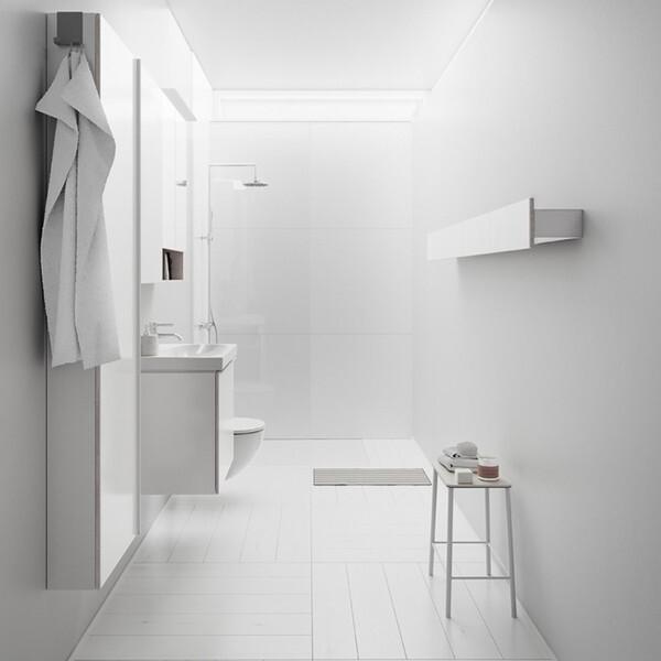 Immagine prodotto Geberit Acanto armadio a muro piatto 500639, 450x820x174mm