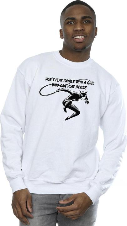 Catwoman Don't Play Games Sweatshirt