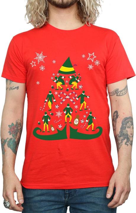 Produktbild Elf Christmas Tree TShirt (L)