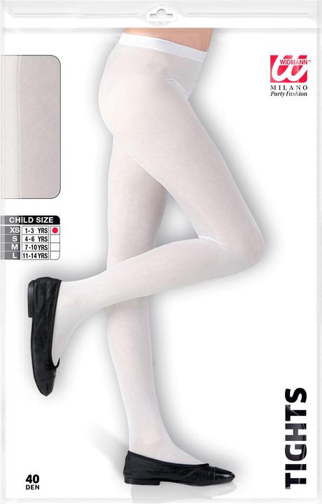 Actual product image Widmann Children's tights white (40 DEN)