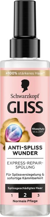 Produktbild Gliss Express-Repair-Spülung Anti-Spliss Wunder (200 ml)
