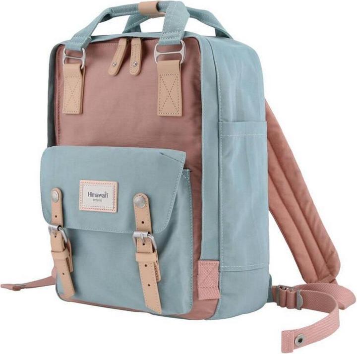 Himawari 188L-1 14" laptop backpack (pink-blue) (16 l)