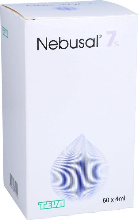 Actual product image Teva Nebusal 7 %, 60X4 ml INL