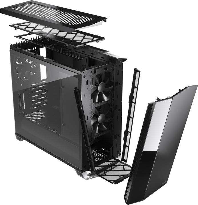 Immagine prodotto Fractal Vector RS - Blackout (ATX, mATX, Mini-ITX, E-ATX)