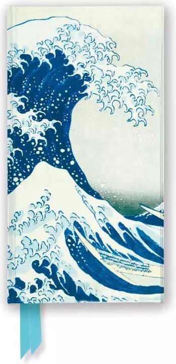 Produktbild Hokusai: The Great Wave (Foiled Slimline Journal) (Liniert, Harter Einband)