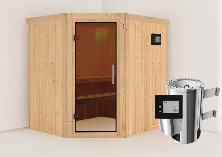 Immagine prodotto Karibu Lilja senza bordo del tetto (Comando esterno Plug & Play da 3,6 KW)