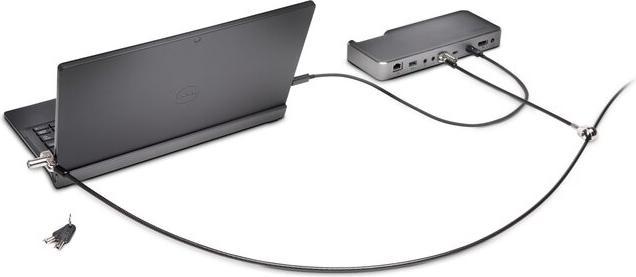 Actual product image Kensington N17 laptop lock dual for Dell devices masterkey