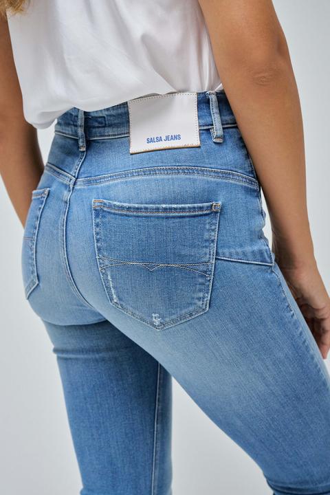 Actual product image Salsa Jeans Faith Destroyed Greencast jeans (32, W32/L28)