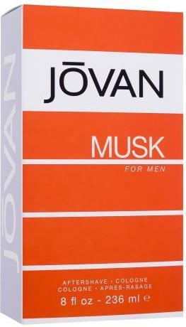 Actual product image Jovan Musk After Shave/Cologne (Aftershave spray pump, 235 ml)