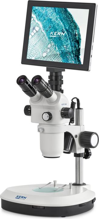 Actual product image Kern OZP 558T241 Trinocular stereomicroscope 5.50 x incident light