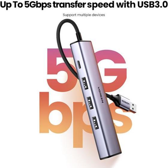 Immagine prodotto Ugreen 5in1 Adapter (USB-A, 5 Porti)