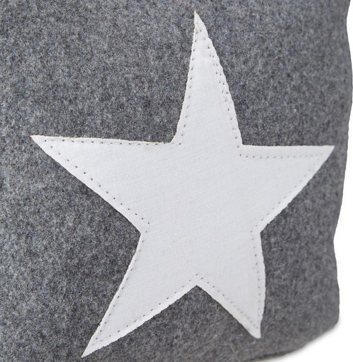Actual product image Relaxdays Star Doorstop with Handle (1 Piece, 15 x 15 x 20 cm)