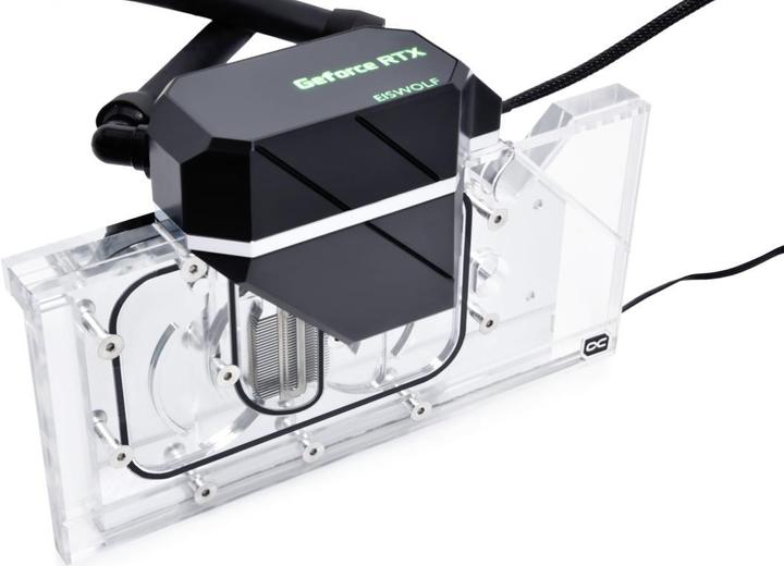 Image du produit Alphacool Eiswolf 2 GPU AIO 360mm RTX 3080 Founders Edition avec plaque arrière