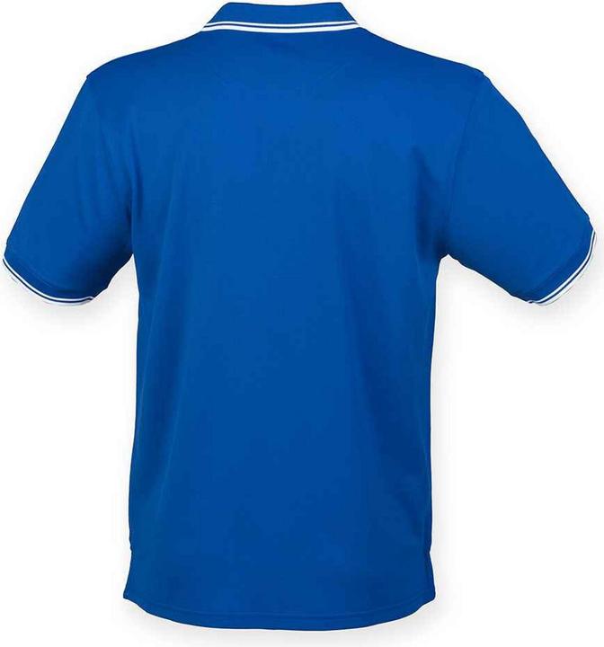 Actual product image Henbury Mens CoolPlus Tipped Polo Shirt (S)