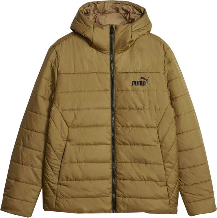 Puma ESS Gepolsterte Herrenjacke mit Kapuze Braun 848938 93 (S)