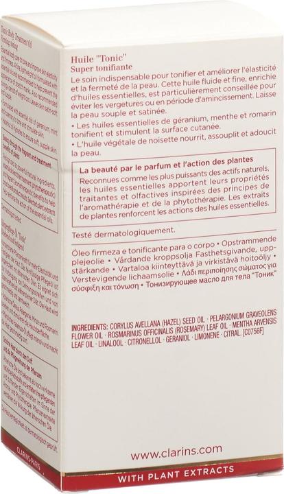 Image du produit Clarins Huile de traitement pour le corps (Huile pour le corps, 100 ml)