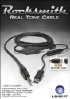 Ubisoft Rocksmith Real Tone Cable (PC, Xbox 360, PS4, PS3)
