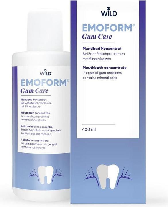 Produktbild Emoform gum care Mundspühlung (400 ml, Mundspülung)