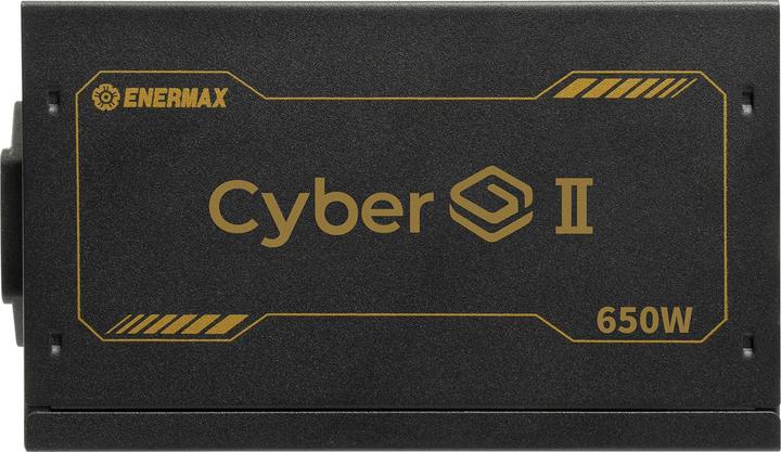 Productafbeelding Enermax Power Supply 650W CyberG II 80+ Gold Black non-mod (650 W)