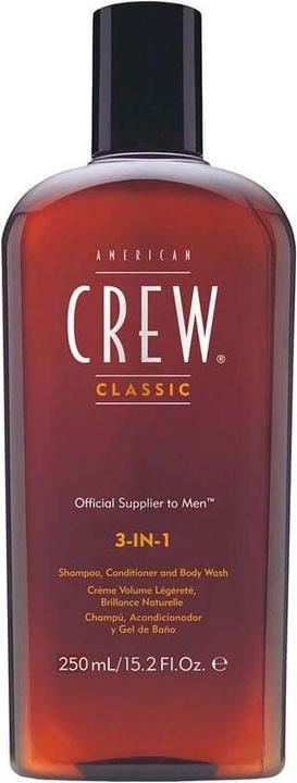 American Crew Classic 3 in 1 (250 ml, Flüssiges Shampoo)