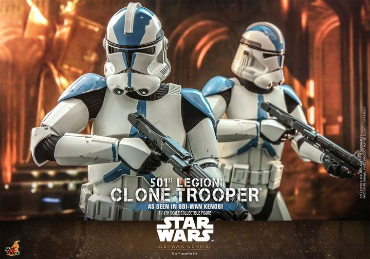 Actual product image Hot Toys Star Wars: Obi-Wan Kenobi 1/6 501st Legion Clone Trooper