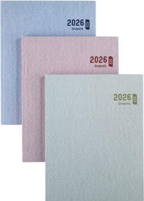Image du produit Brepols Agenda Timing Toile Océan 23 620659960 ass., 1W/2S, 17.1x22cm (A5, Allemand, Anglais, Français, Italien, Néerlandais)