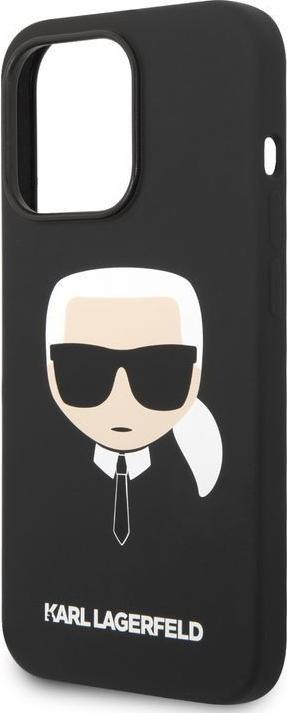 Produktbild Karl Lagerfeld iPhone 14 Pro MagSafe Compatible Case Liquid Silicone Karl Head (Apple iPhone 14 Pro)