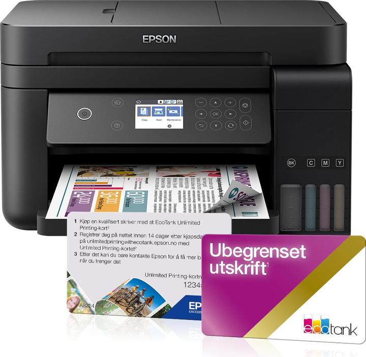 Epson ET-3750 EcoTank Unlimited (Tintentank, Farbe)