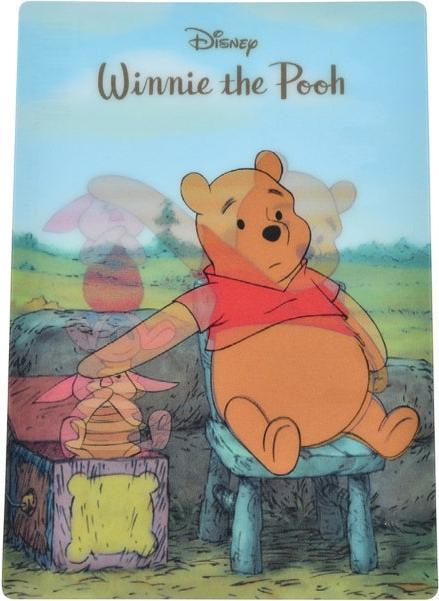 Produktbild Disney Pooh & Piglet Postkarte Lentikular (1 Stk.)