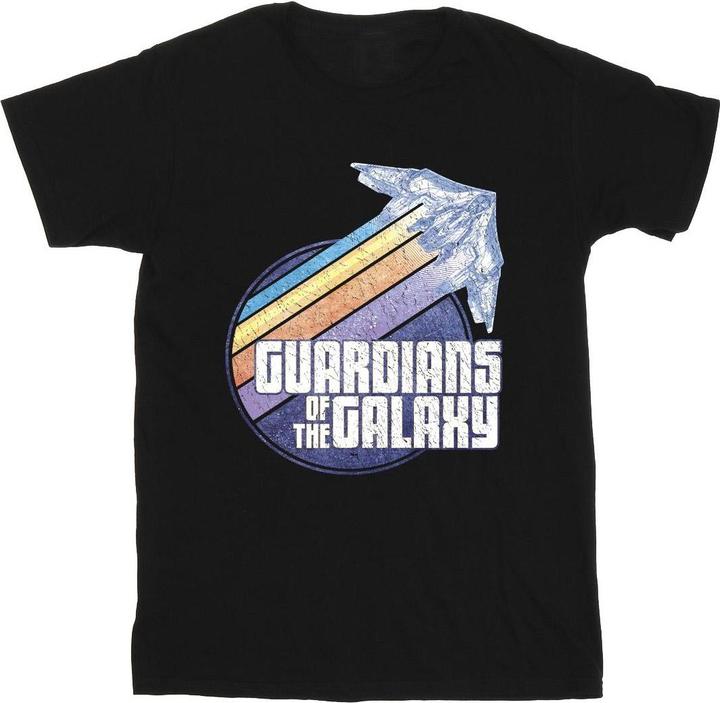 Actual product image Guardians of the Galaxy Mens Badge Rocket T-Shirt (XXL)