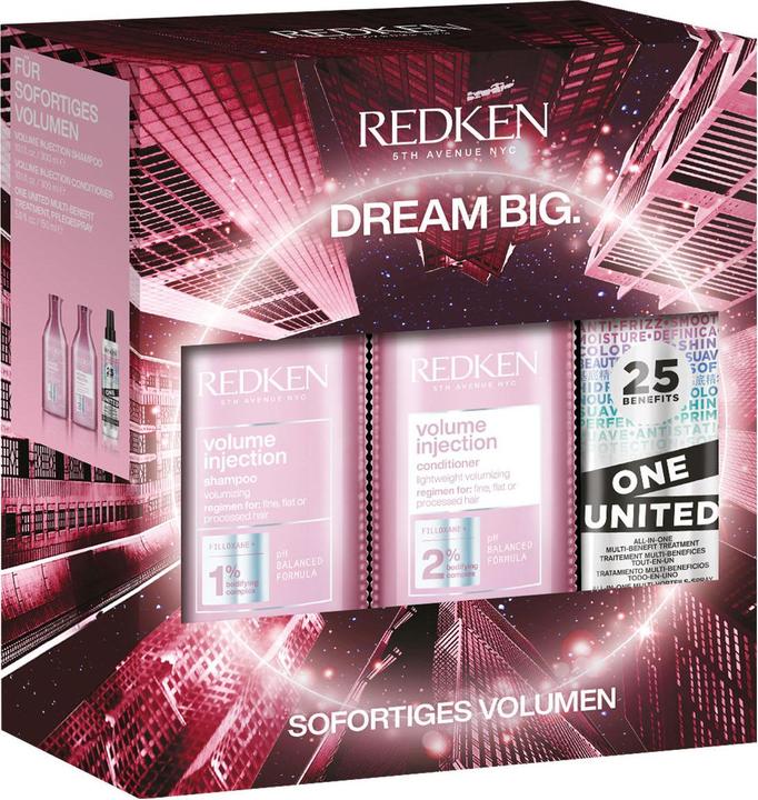 Actual product image Redken RDK Volume Injection Christmas Set 2024 (Hair care set)