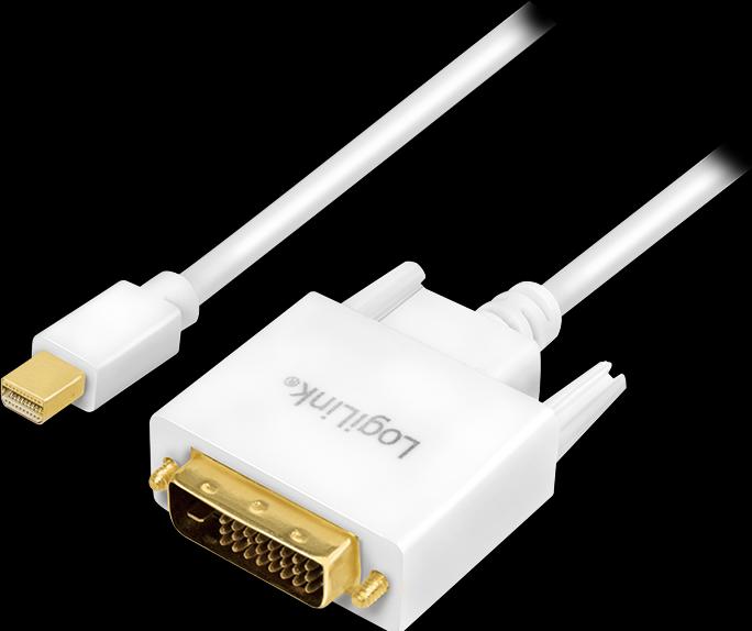 Produktbild LogiLink Mini DisplayPort — DVI (1.80 m, DisplayPort)