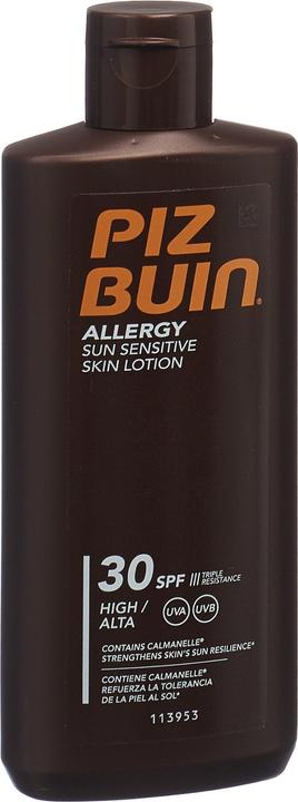 Image du produit Piz Buin Allergie (Lotion solaire, SPF 30, 200 ml, 232 g)