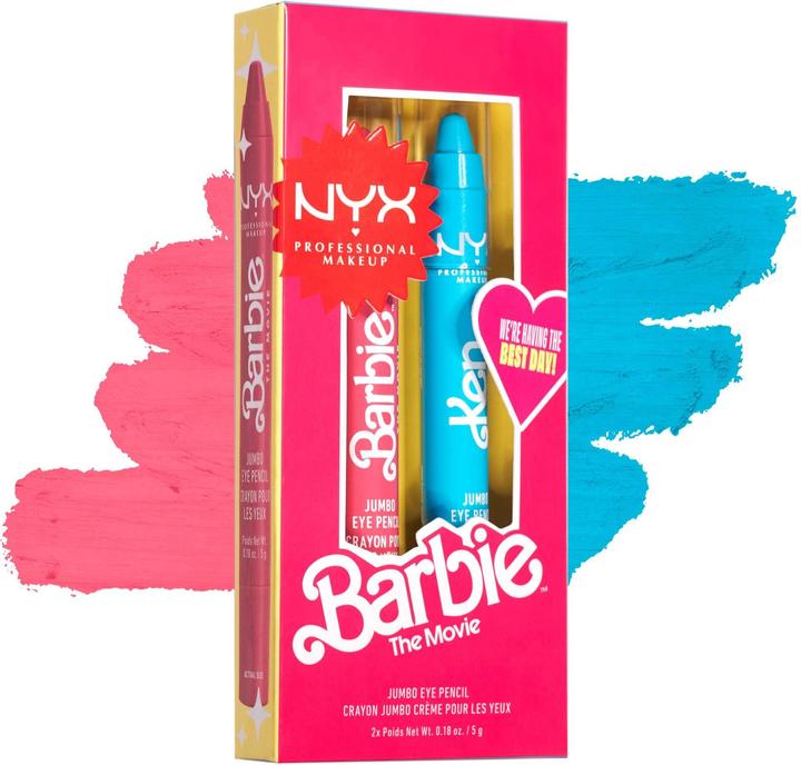 Produktbild NYX Professional Make-Up Eyeliner Kit Barbie Limited Edition (Rosa, Blau)