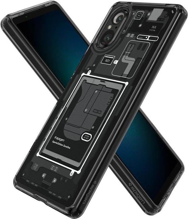 Actual product image Spigen Ultra Hybrid case for Sony Xperia 5 V - Zero One (Sony Xperia 5 V)