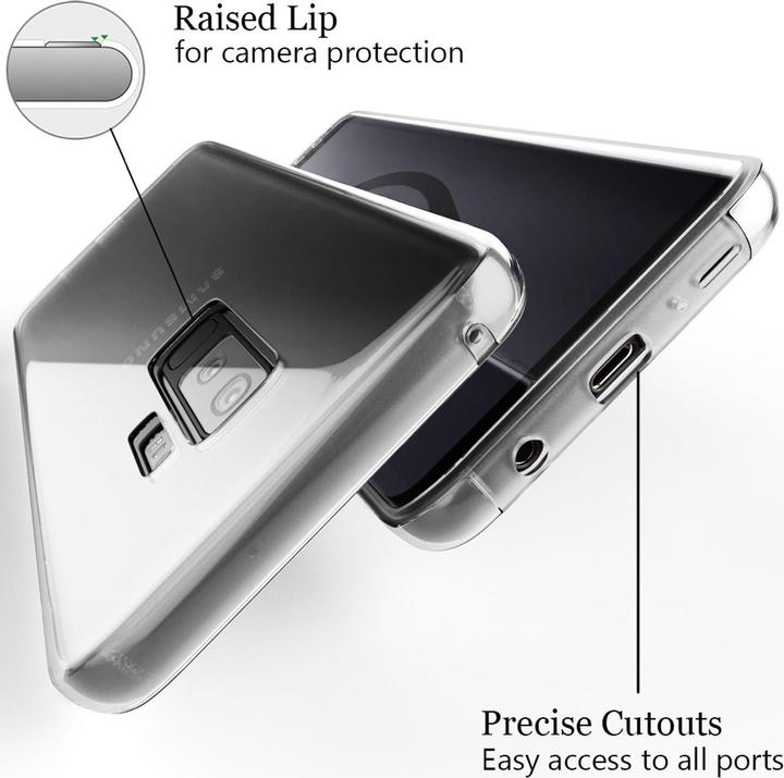 Image du produit Nalia Étui pour téléphone portable 360 degrés (Samsung Galaxy S9+)