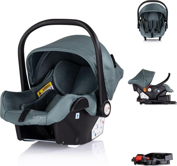 Chipolino Set Babyschale Isofix-Basis (Babyschale, ECE R129/i-Size Norm)