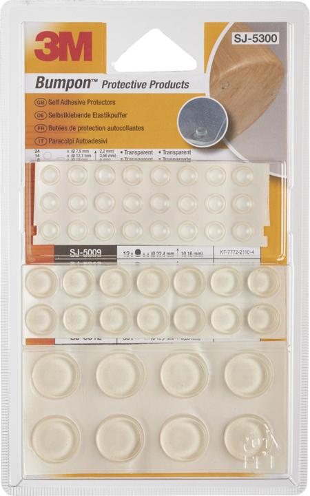Produktbild 3M Schutzpuffer - Mix (Anschlagdämpfer, 42 Stück)