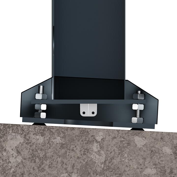 Image du produit Hagor ScreenOut OH 75 Portrait Stand System for Samsung OH75 Series Installation in Portrait Format o
