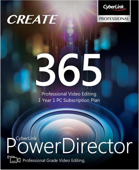 Actual product image CyberLink PowerDirector 365 / 12 Monate (12 months)